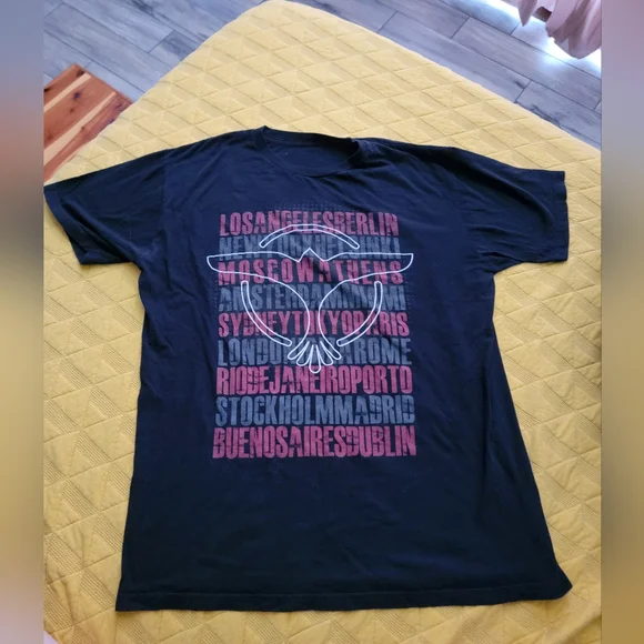 DJ Tiesto tour T-shirt - Picture 1 of 5